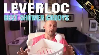 Best Shower Caddy by LEVERLOC | Solves The Shower Caddy Wont Stick Problem