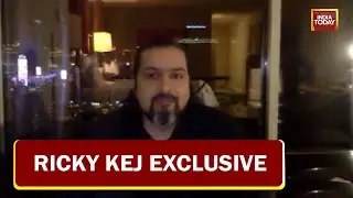 India's Ricky Kej Greets Audience With A Namaste After Winning Second Grammy Award