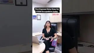 Latest Express Entry draw under STEM category