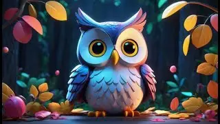 Owl and Mouse Say Goodnight | Bedtime Song for Kids | Soothing Nursery Rhymes and Baby Songs