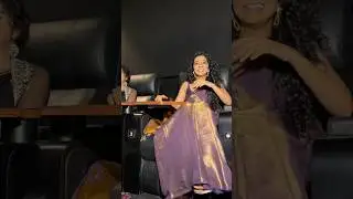 Malayalam Beauty 💜✨Darshana Rajendran At Paradha Movie Teaser Launch Event.