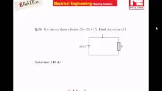 GATE 2014 EEE 01st Mar  Evening session Answer Key