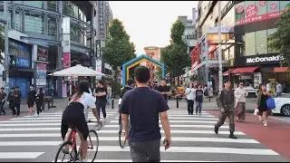 Visiting a suburb Ilsan city│Seoul in Korea│4K 60fps POV