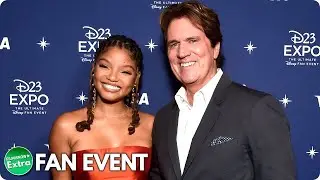 THE LITTLE MERMAID (2023) | Halle Bailey & Rob Marshall Interview [D23 Expo 2022]
