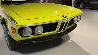 BMW 3.0 CSL E9 - 070 Golf Yellow - Full Restoration by Oldenzaal Classics