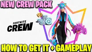 New Alli Skin In Fortnite Crew Pack April | Alli Fortnite Skin Gameplay