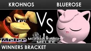 MNM 332 - Krohnos (DK) VS TLOC | Bluerose (Jigglypuff) - Winners Bracket - SSBM Melee