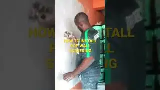 How to apply pop wall screeding In 2022