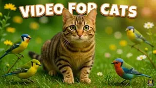 Colorful Birds for Cats to Watch 🐦 | Relaxing Nature Video for Curious Cats