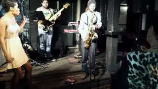 April Darby, Naomi Silvanie, DNA, Fl&aacute;vio Silva, Alessandro Russo & Arvind Durgaram  @ Kumbayah Jamz