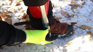 How- to fit tree climbing spurrs