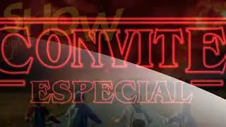 Convite Animado Stranger Things