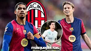 &iexcl;El Milan QUIERE a Araujo! + Bar&ccedil;a cobra por Collado + Frenkie ya negocia su renovaci&oacute;n