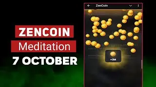 Zencoin meditation Today | New Zen coin meditation daily | Zencoin daily meditation