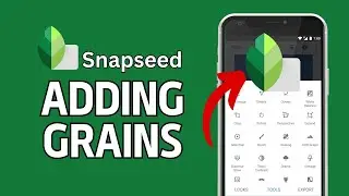 Как добавить зерно в Snapseed 2024?