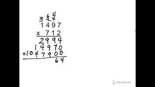 Multiplying Larger Numbers