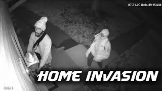 Raw: Surveillance Video of Home Invasion | Digital Surveillance Los Angeles