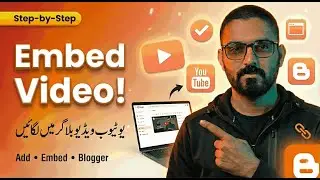 How To Embed YouTube Video on Website | Add YouTube Video to Blogger | Urdu/Hindi