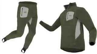 Geoff Anderson Thermal 2 top and trousers Pijawetz