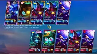 MIRROR MODE team CYCLOPS VS team CYCLOPS Mobile Legends Bang Bang