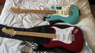 Fender Standard Strat against Fender Player II Stratocaster 2025 (like and subscribe) 