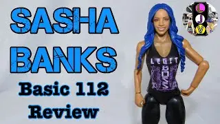 Sasha Banks Basic 112 Wrestling Figure Review