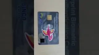 JINCO Fingerprint Biometric  ISO Card (English subtitle available)