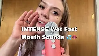 ASMR| Intense Fast & Slow Wet Mouth Sounds! Deep in Your Ears! 
