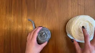 How to use a yarn cake