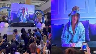 SB19 Felip Surprise Message to Fleet at Fan Nights Nexus at Ayala Mall