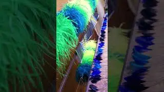 Marcy plumassier : d&eacute;fil&eacute; couture Jean Paul Gaultier AH19-20, cr&eacute;ation de boa unique #plumassier