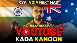 YouTube Par KADA KANOON! Australia Ke Baad India Next? | Australia Youtube Rule 2025