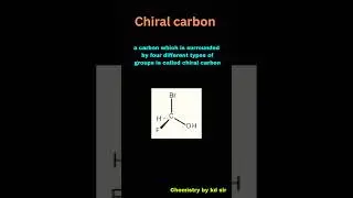 #chiral #carbon #definition #chemistry #shorts #youtubeshorts #shortsviral #organic #chemistry