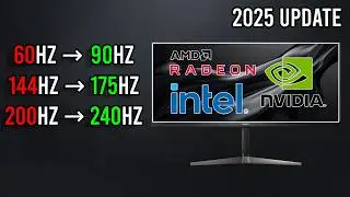 How to OVERCLOCK any Monitor for FREE (NVIDIA/AMD/Intel) | 2025