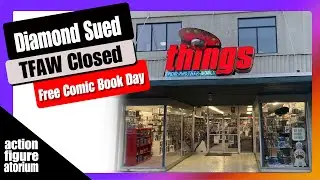 Diamond sued for fraud + TFAW online closing + Free Comic Book Day is still on! 3 stories in 1 video