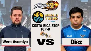 Wero Asamiya vs Diez - KOF XIV Neo Geo World Tour Season 1 Costa Rica Stop Furia Tica TOP-8