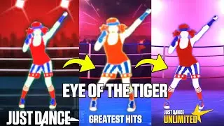 JUST DANCE COMPARISON - EYE OF THE TIGER | Survivor