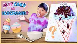 This Ice Cream Isn&rsquo;t Ice Cream?! 🍦🧁 | Pull Apart Cupcake Cake ASMR Mukbang