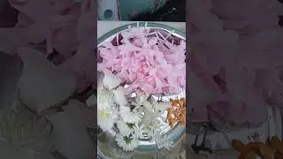 Today harvesting flowers, 👍🌸