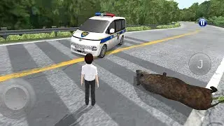 Tod fod car driving on road simulate 3D android 