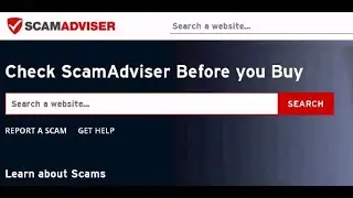 موقع  scamadviser  لكشف مواقع النصب والاحتيال والمواقع المشبوهة