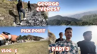 George Everest Pick Point Mussoorie || Chadne me halat kharab ho gyi🥵part 3 vlog