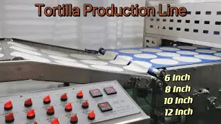Automatic Tortilla production line machine | Chapati machine | Roti machine #food #Israel #machine