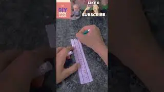 DIY cute ruler #craft #diy #trending #subscribe #enjoy #shorts