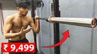 Unboxing the Best Budget Barbell Rod in India - Leeway Ostin bar 2.0