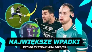 NAJWIĘKSZE WPADKI I ZABAWNE SYTUACJE W PKO BP EKSTRAKLASIE 2022/23