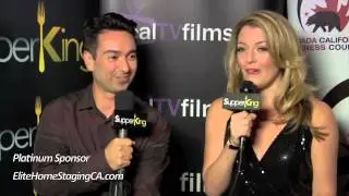 Kamy Akhavan Interview at LA Social Lodge Filmmakers Party