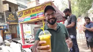 most famous volcano soda in Delhi | Mango mocktail,fruit beer, lemon mocktail and more | Street food