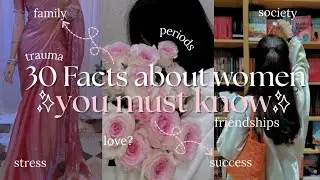 30 Interesting Psychology Facts about Women. | stress, friends, love?, health, family etc