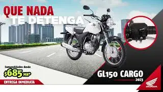 Con una #CARGO150 nada te detiene 🏍